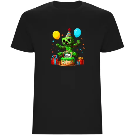 Chlapecké tričko - MINECRAFT NAROZENINY CREEPER