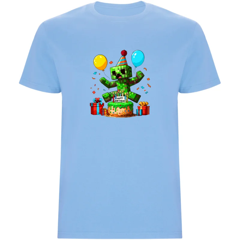 Chlapecké tričko - MINECRAFT NAROZENINY CREEPER