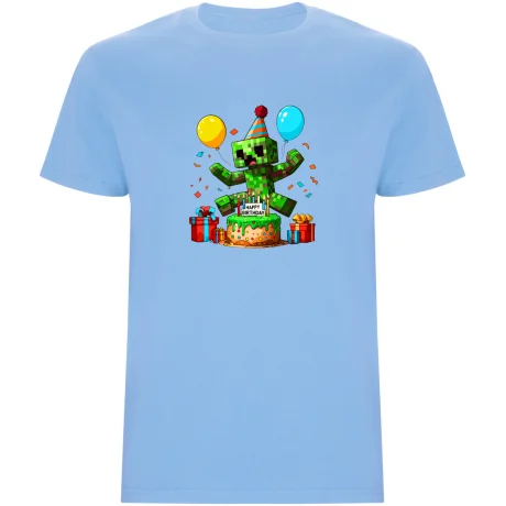 Chlapecké tričko - MINECRAFT NAROZENINY CREEPER