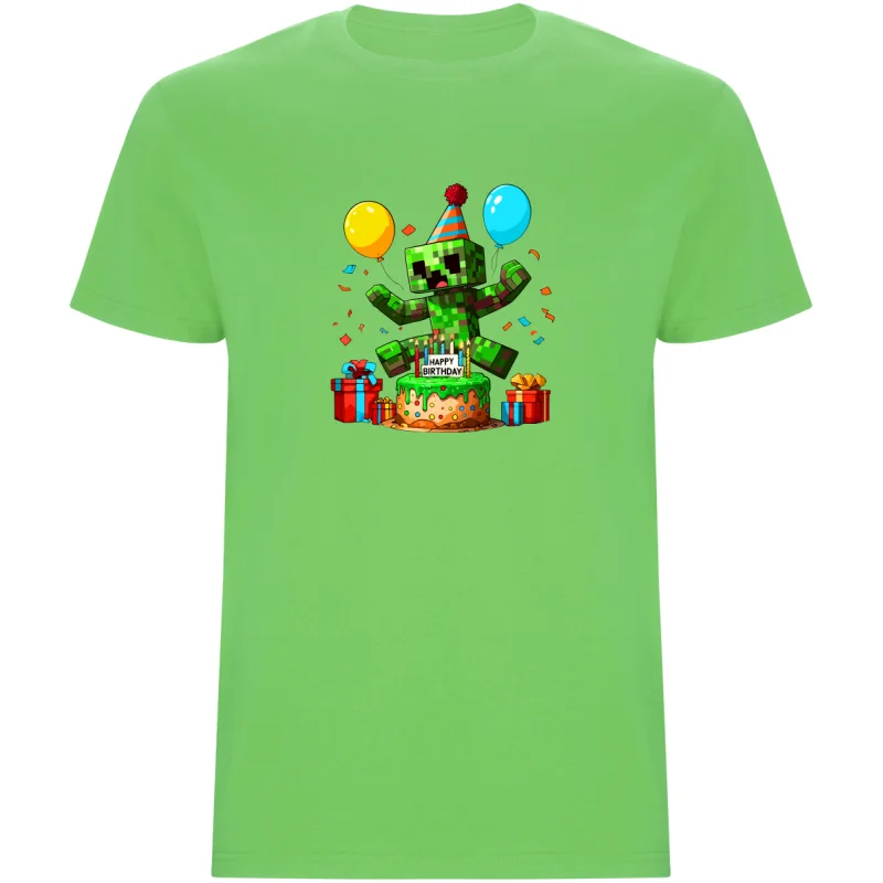 Chlapecké tričko - MINECRAFT NAROZENINY CREEPER