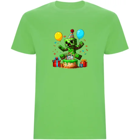 Chlapecké tričko - MINECRAFT NAROZENINY CREEPER