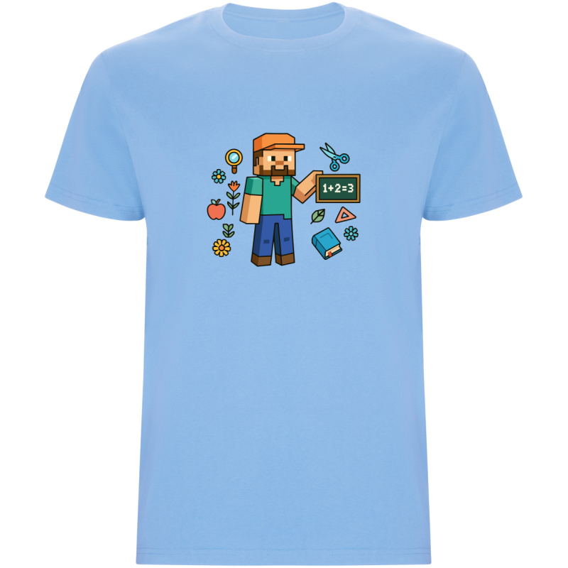 Dětské tričko - MINECRAFT DO ŠKOLY