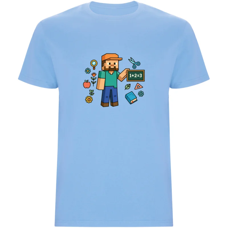 Dětské tričko - MINECRAFT DO ŠKOLY