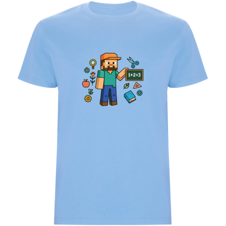 Dětské tričko - MINECRAFT DO ŠKOLY