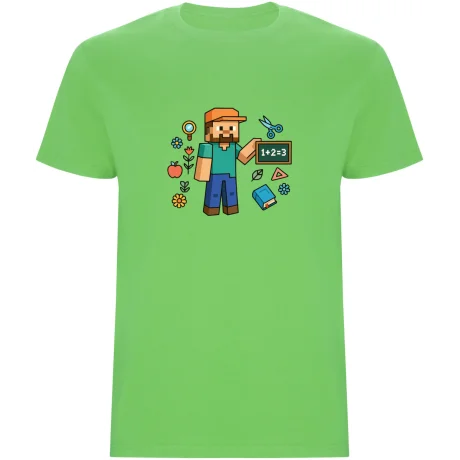 Dětské tričko - MINECRAFT DO ŠKOLY