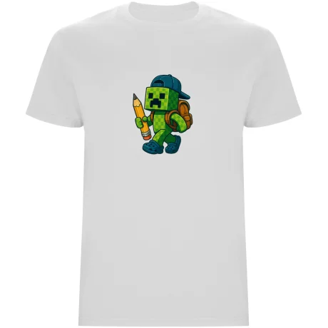 Dětské tričko - MINECRAFT CREEPER DO ŠKOLY