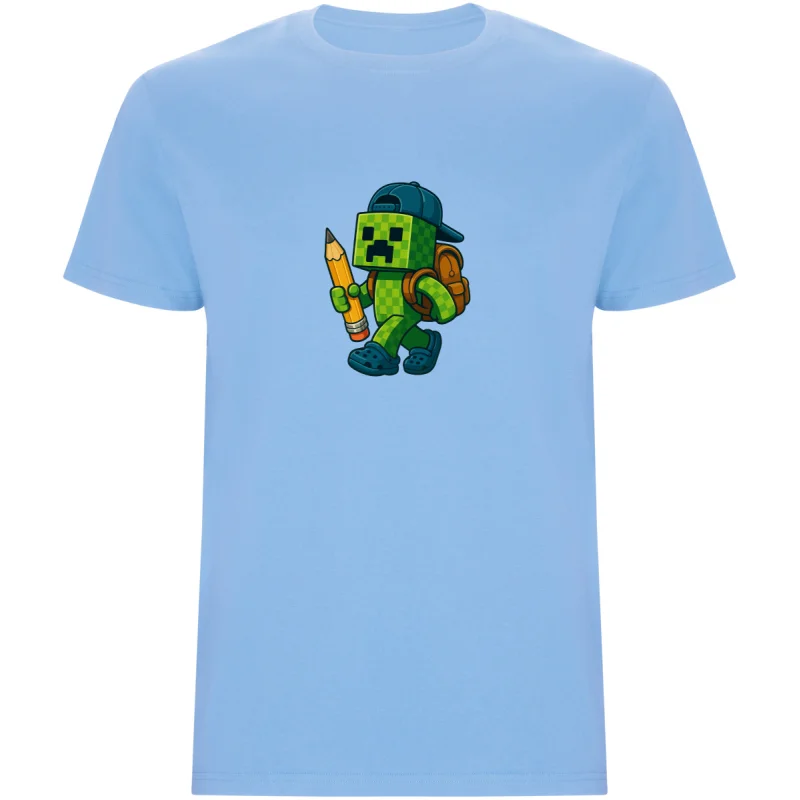 Dětské tričko - MINECRAFT CREEPER DO ŠKOLY