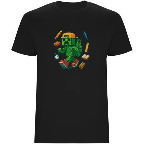 Dětské tričko - MINECRAFT CREEPER ŠKOLÁK