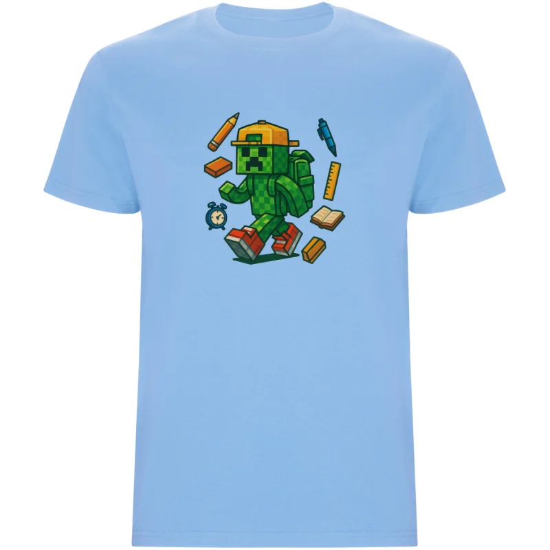 Dětské tričko - MINECRAFT CREEPER ŠKOLÁK