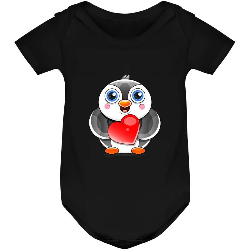 Kojenecké body - TUČŇÁK SE SRDÍČKEM