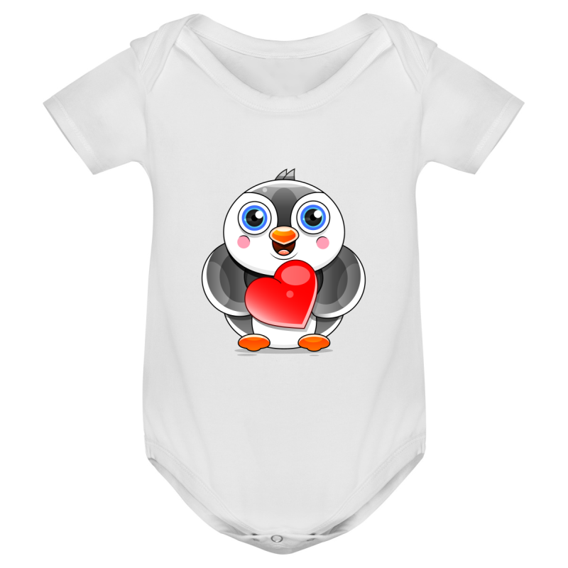 Kojenecké body - TUČŇÁK SE SRDÍČKEM