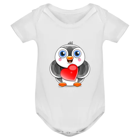 Kojenecké body - TUČŇÁK SE SRDÍČKEM