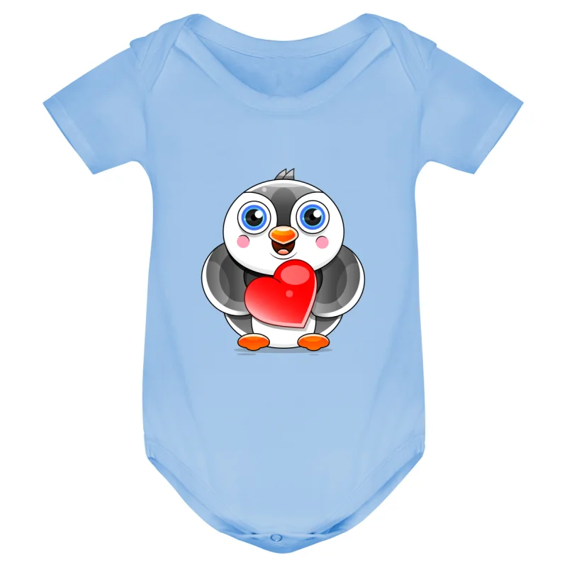 Kojenecké body - TUČŇÁK SE SRDÍČKEM