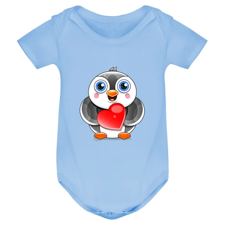 Kojenecké body - TUČŇÁK SE SRDÍČKEM