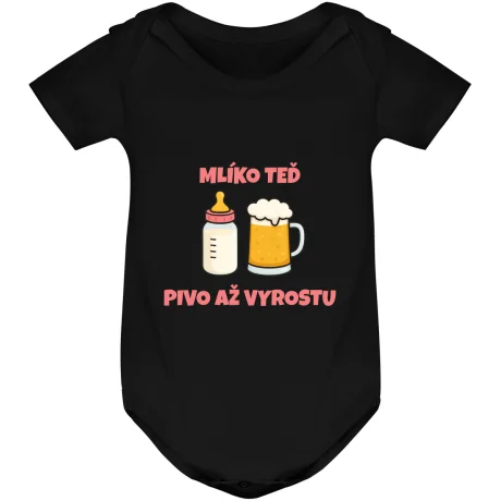Kojenecké body - MLÍKO TEĎ, PIVO AŽ VYROSTU