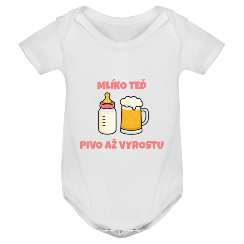 Kojenecké body - MLÍKO TEĎ, PIVO AŽ VYROSTU