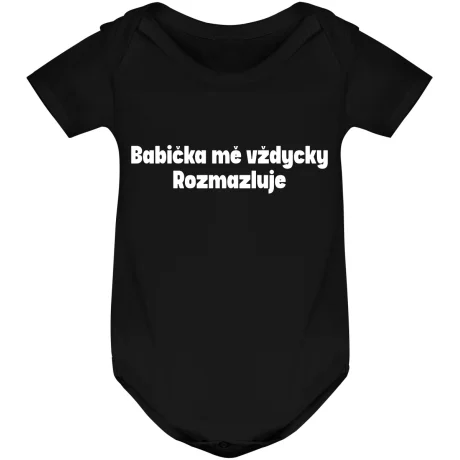 Kojenecké body - BABIČKA MĚ VŽDYCKY ROZMAZLUJE