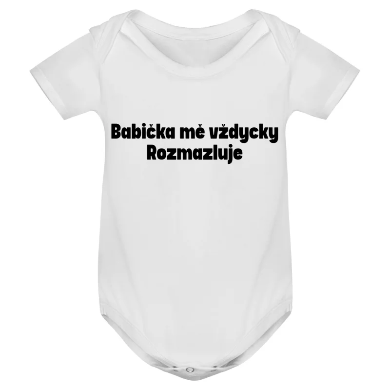Kojenecké body - BABIČKA MĚ VŽDYCKY ROZMAZLUJE