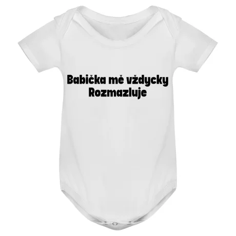 Kojenecké body - BABIČKA MĚ VŽDYCKY ROZMAZLUJE