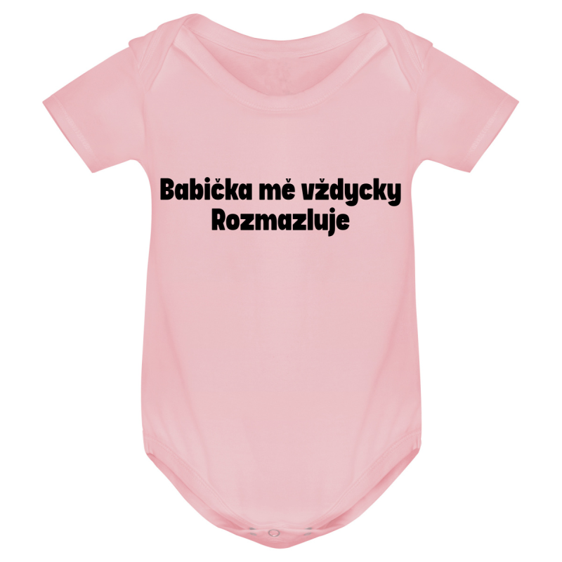 Kojenecké body - BABIČKA MĚ VŽDYCKY ROZMAZLUJE