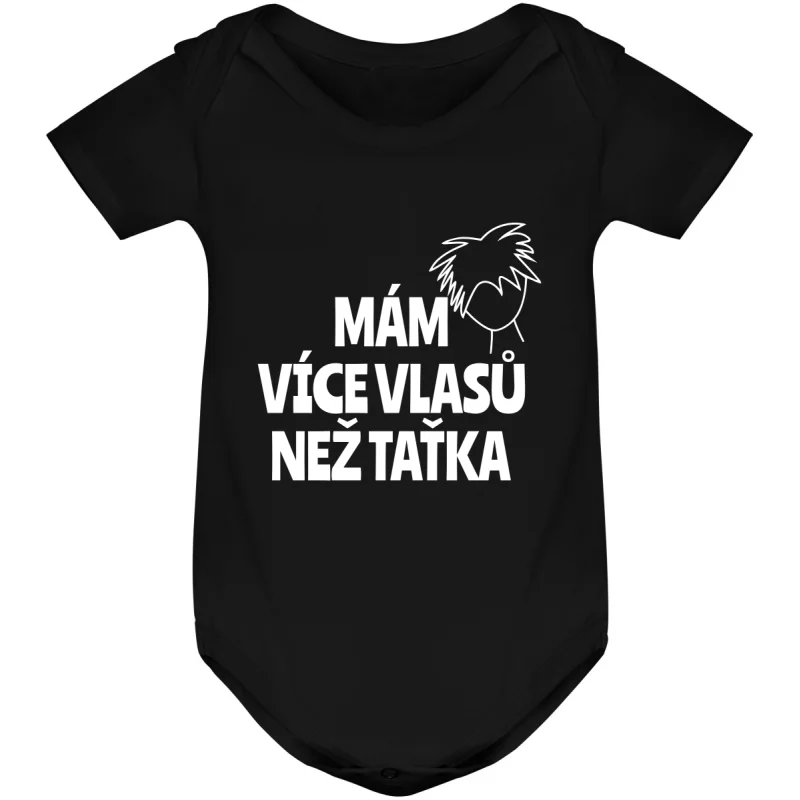 Kojenecké body - MÁM VÍCE VLASŮ NEŽ TAŤKA