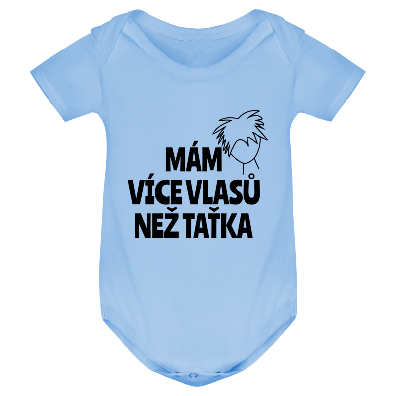 Kojenecké body - MÁM VÍCE VLASŮ NEŽ TAŤKA