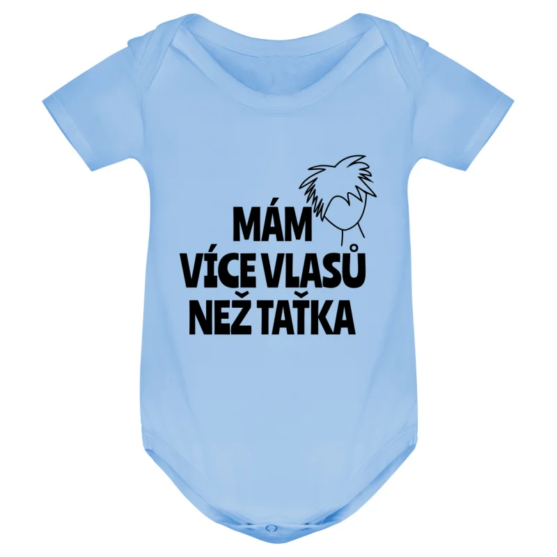 Kojenecké body - MÁM VÍCE VLASŮ NEŽ TAŤKA