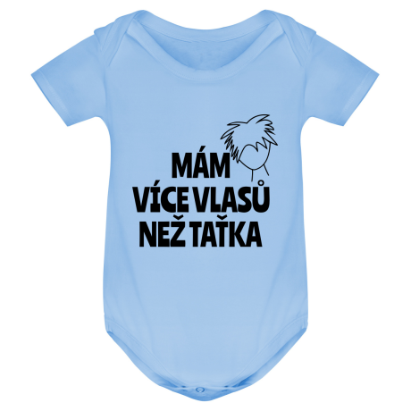 Kojenecké body - MÁM VÍCE VLASŮ NEŽ TAŤKA