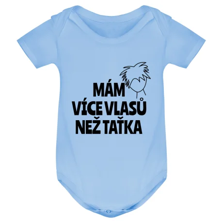 Kojenecké body - MÁM VÍCE VLASŮ NEŽ TAŤKA