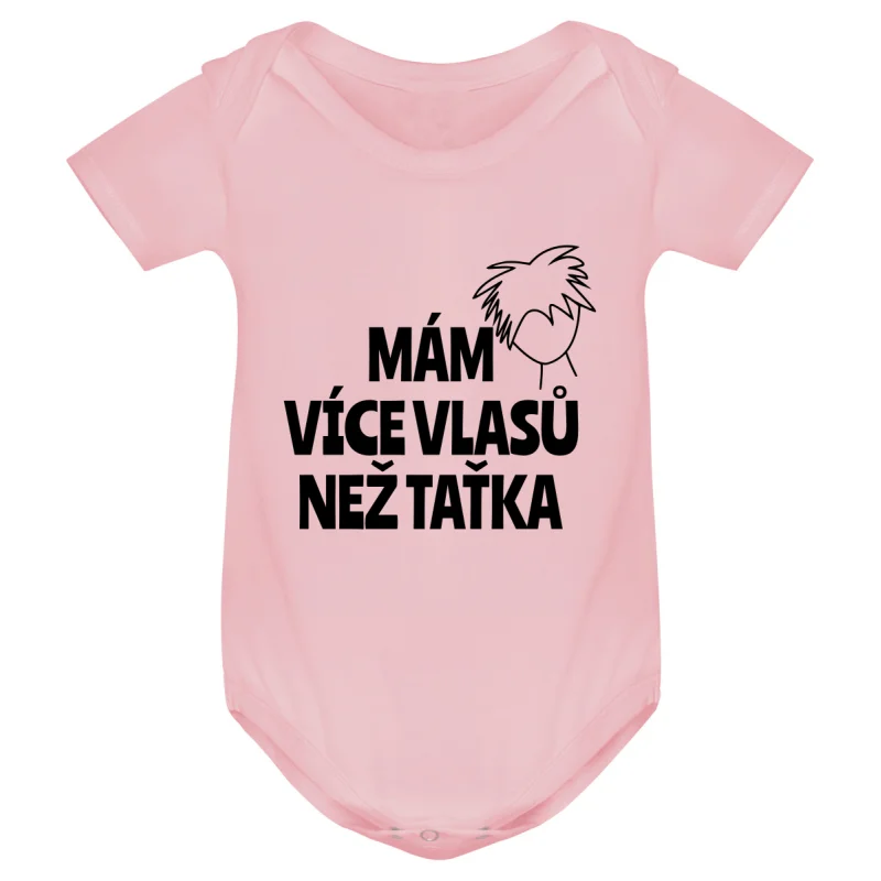 Kojenecké body - MÁM VÍCE VLASŮ NEŽ TAŤKA