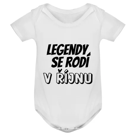 Kojenecké body - LEGENDY SE RODÍ V ŘÍJNU
