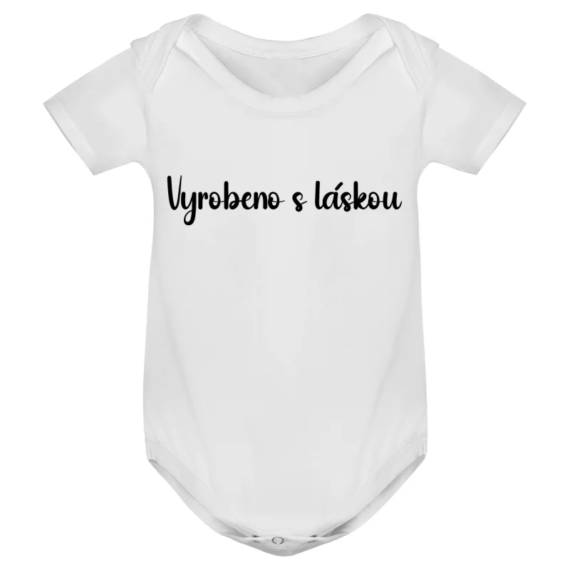 Kojenecké body - VYROBENO S LÁSKOU