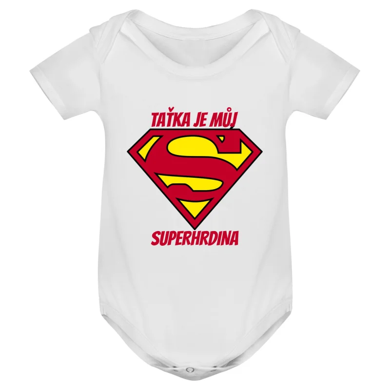 Kojenecké body - TAŤKA JE MŮJ SUPERHRDINA