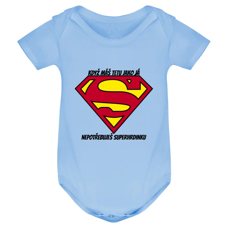 Kojenecké body - TETA SUPERHRDINKA