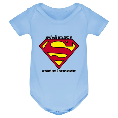 Kojenecké body - TETA SUPERHRDINKA