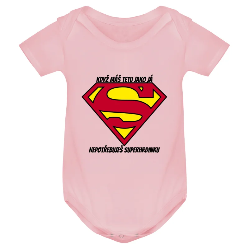 Kojenecké body - TETA SUPERHRDINKA