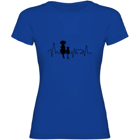 Dámské tričko - KOČKA A PES EKG