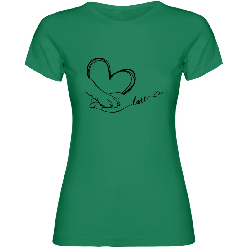 Dámské tričko - TLAPKA