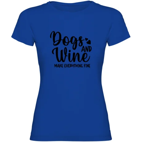 Dámské tričko - PSI A VÍNO