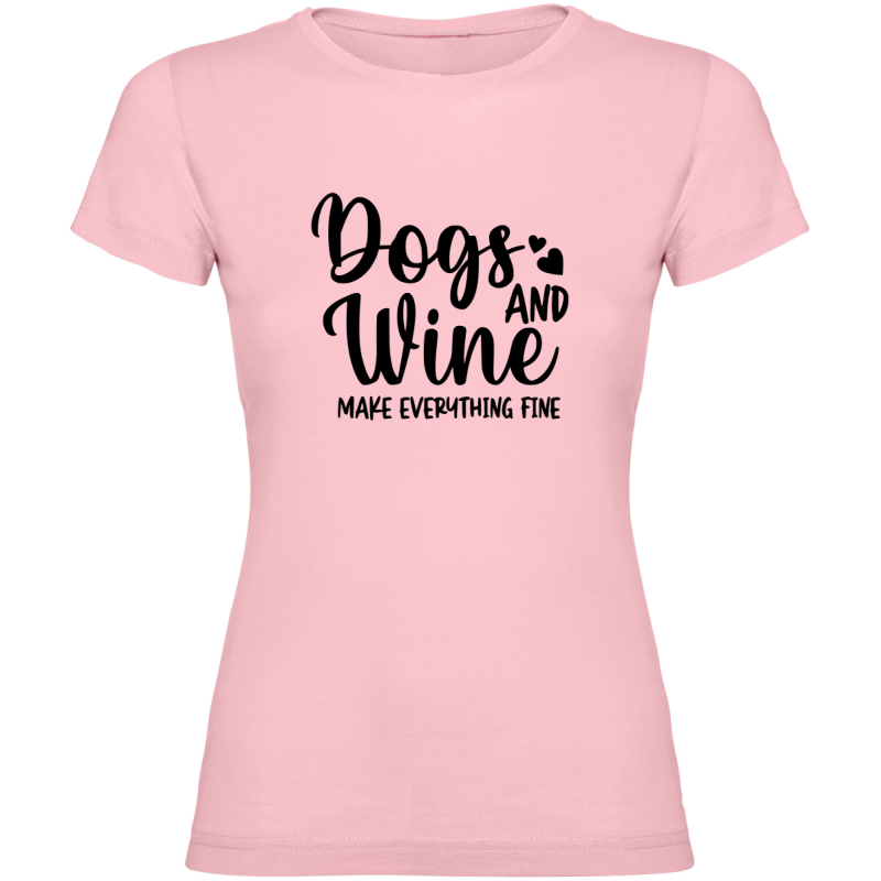 Dámské tričko - PSI A VÍNO