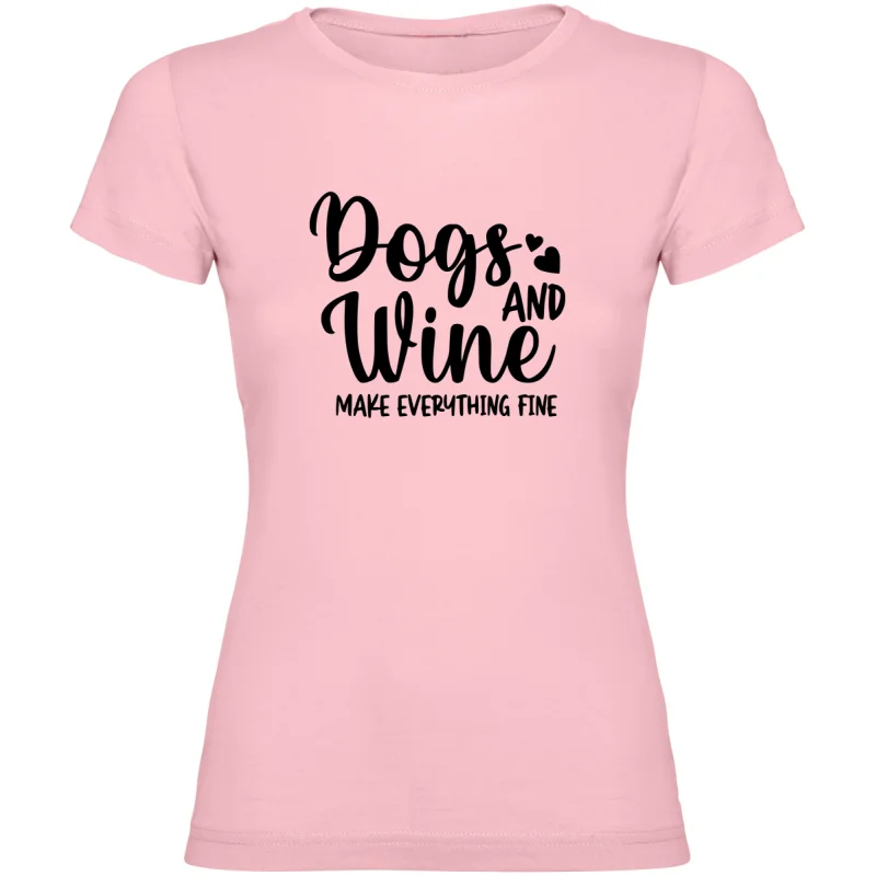 Dámské tričko - PSI A VÍNO