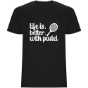 Pánské tričko - LIFE IS BETTER WITH PADEL