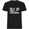 Pánské tričko - LIFE IS BETTER WITH PADEL