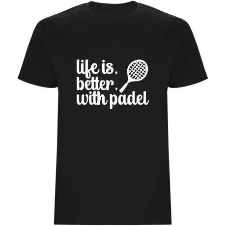 Pánské tričko - LIFE IS BETTER WITH PADEL