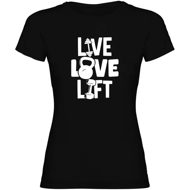 Dámské tričko - LIVE, LOVE, LIFT