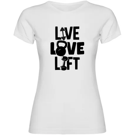 Dámské tričko - LIVE, LOVE, LIFT