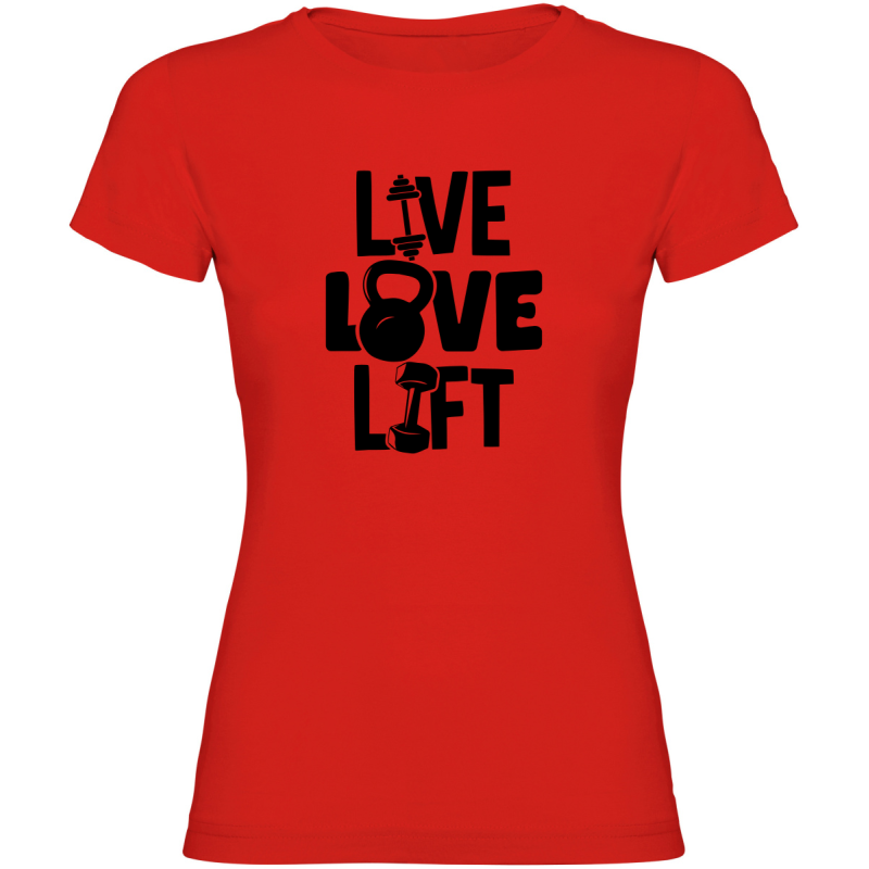 Dámské tričko - LIVE, LOVE, LIFT