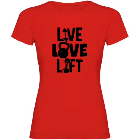Dámské tričko - LIVE, LOVE, LIFT