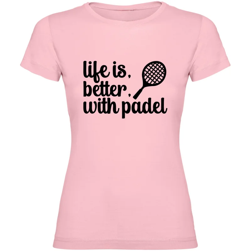Dámské tričko - LIFE IS BETTER WITH PADEL