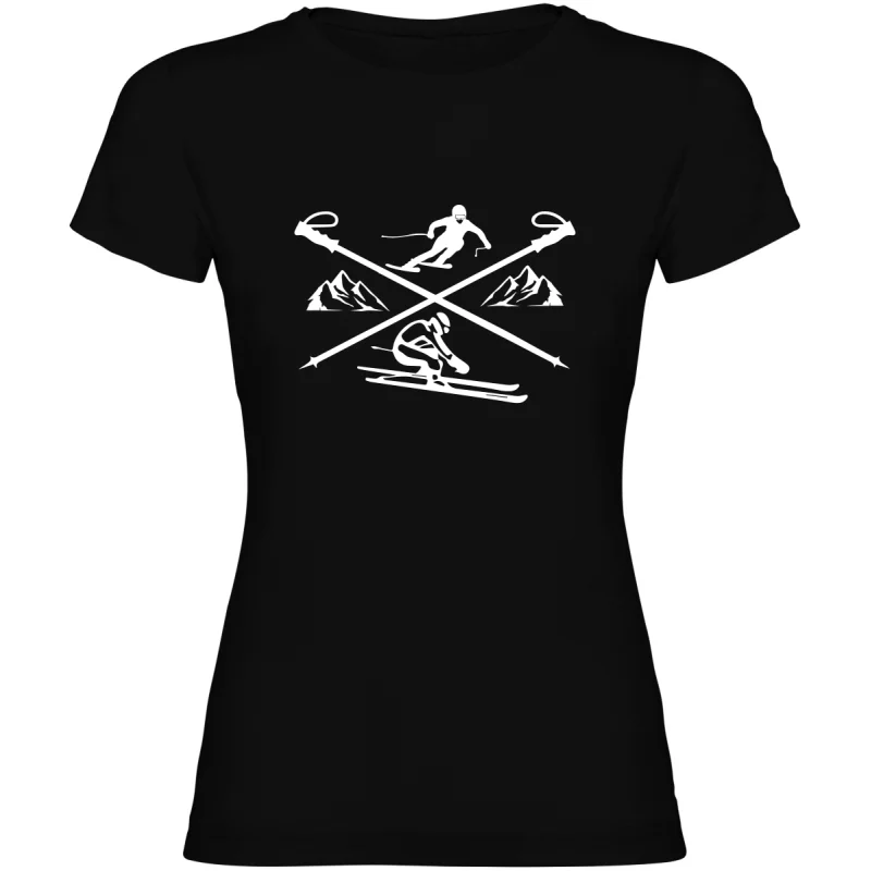 Dámské tričko - LYŽAŘSKÉ HORY